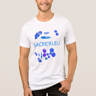 Kunstposter Blaue Dinge Tri-Blend Shirt