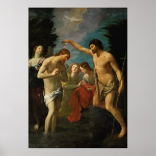 Kunstposter "Die Taufe Christi" Poster