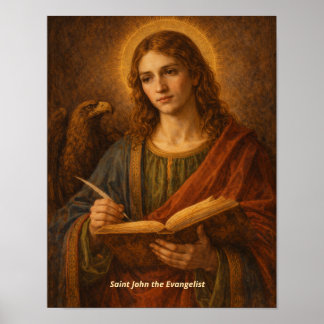 Kunstposter Johannes der Evangelist Poster
