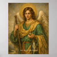 Kunstprint des Erzengels Raphael