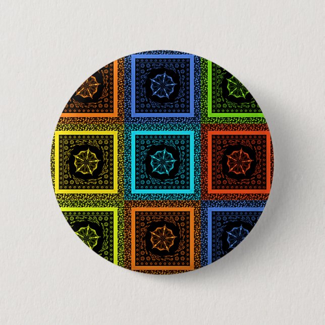 Kunstrasenprint Button (Vorderseite)