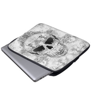 Kunstschädel Elektronik-Tasche Laptopschutzhülle