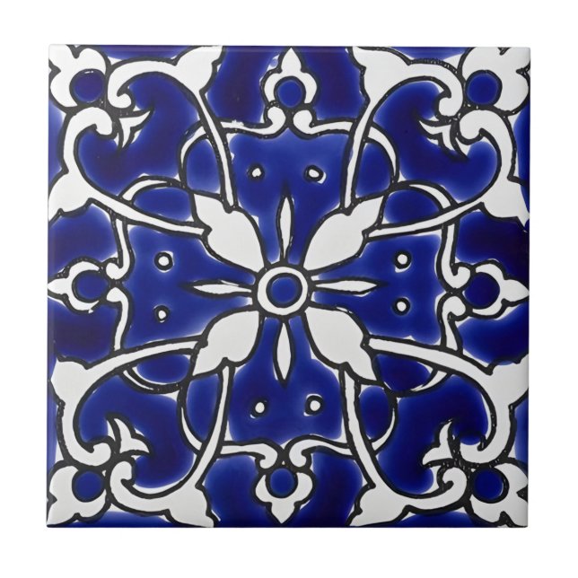 Kunstschmuck Fliese (Vorderseite)