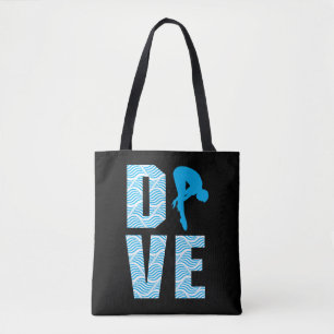 Kunstspringen Geschenk Taucher Plattform Sprungbre Tasche