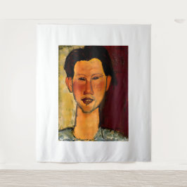 Kunststil von Amedeo Modigliani Wandteppich