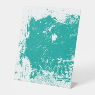 Kunststoff-Sockel-Schild 10"X12" Sockelschild