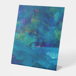Kunststoff-Ständerschild 25x30 cm Sockelschild