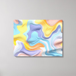 Kunststoffflüssigkeitsformen Leinwanddruck