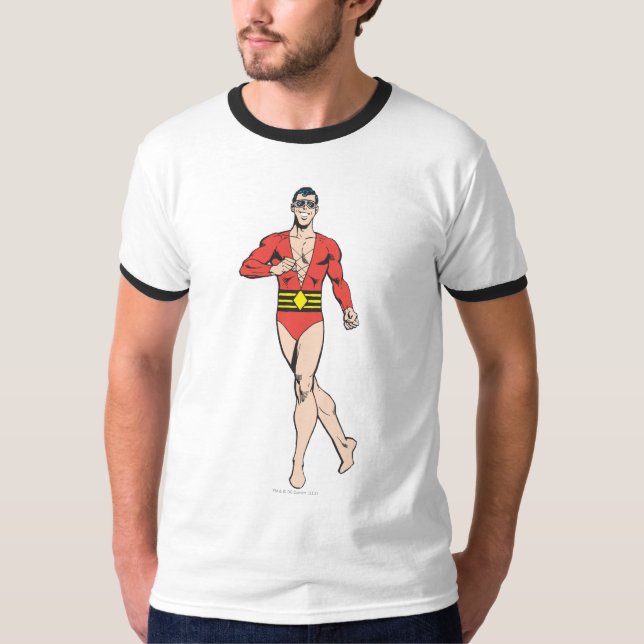 Kunststoffmanagerständer T-Shirt (Vorderseite)