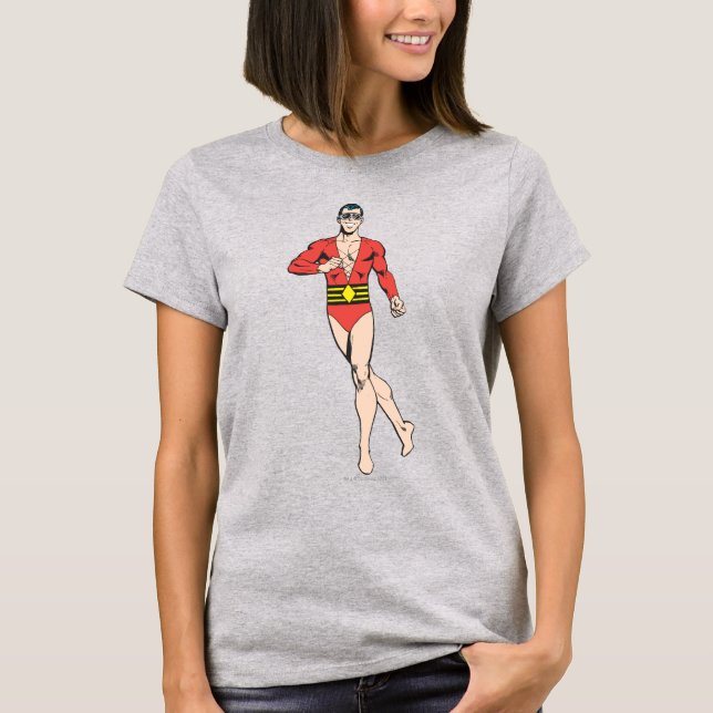 Kunststoffmanagerständer T-Shirt (Vorderseite)