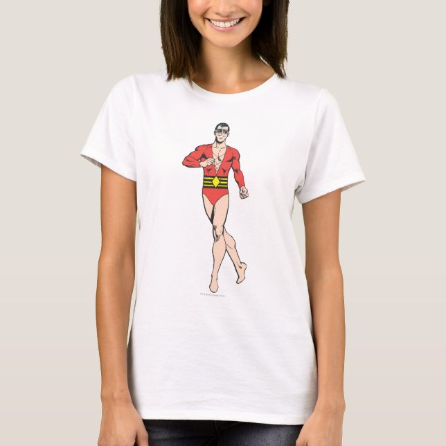 Kunststoffmanagerständer T-Shirt (Vorderseite)
