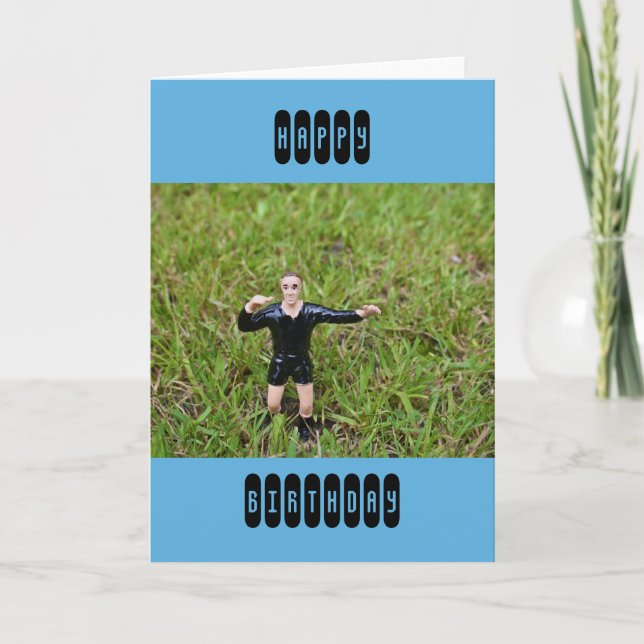 Kunststoffreferent an einer Fußball-/Fußball-Match Karte (Vorderseite)