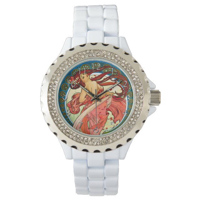 Kunsttanz Armbanduhr (Vorderseite)
