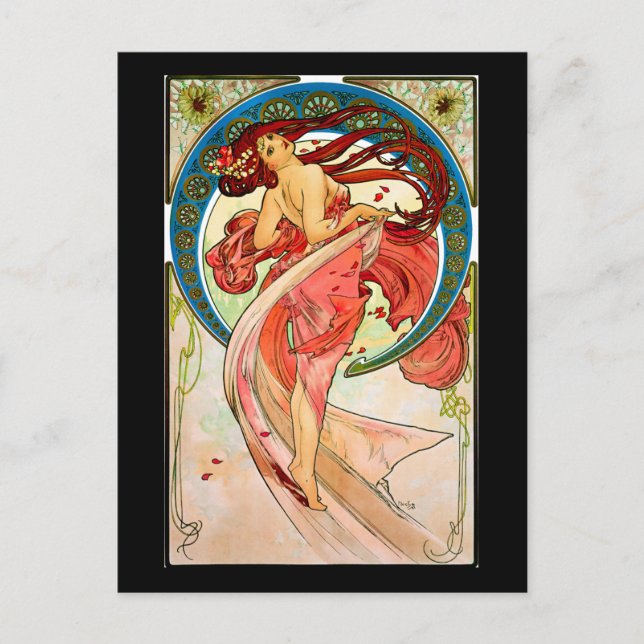 Kunsttanz Postkarte (Vorderseite)