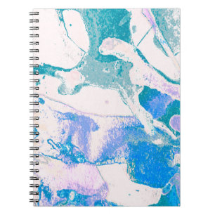 Kunsttextur. Helle violette Grenze. Violet Art Notizblock