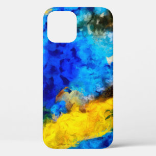 Kunsttextur, kreative Öl Hintergrund, gestreift un Case-Mate iPhone Hülle