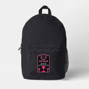 Kunstturnen für Frauen und Mädchen Bedruckter Rucksack