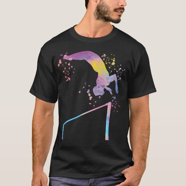 Kunstturnen Reck Jungen T-Shirt (Vorderseite)