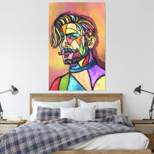 Kunstvolle Leinwanddrucke von Männern Leinwanddruck