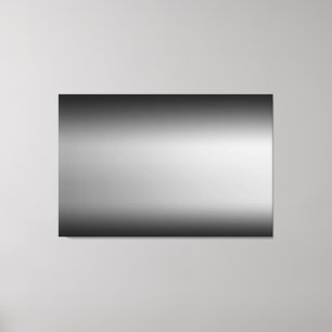 Kunstvolle Schwarz-Weiß-Horizont-Wrapped-Canvas Leinwanddruck