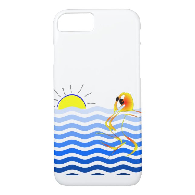 Kunstvoller Strand-Telefon-Kasten Case-Mate iPhone Hülle (Rückseite)
