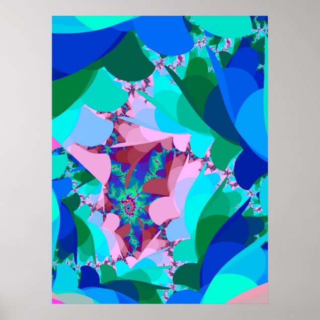 Kunstwaldblättern Poster (Vorne)