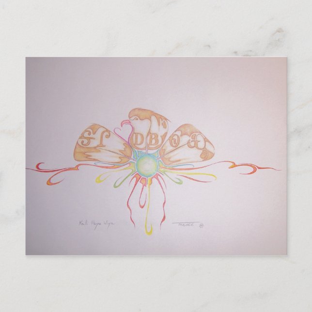 Kunstwerk 010 postkarte (Vorderseite)