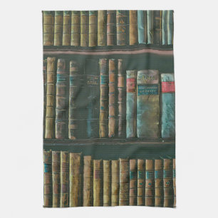 Kunstwerk für Bibliotheksliebhaber Geschirrtuch