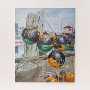 Kunstwerk für Kai-Puffer