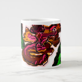 Kunstwerk Lizard Jumbo-Tasse