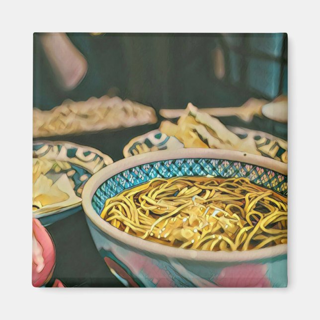Kunstwerk Ramen lover Magnet (Vorne)