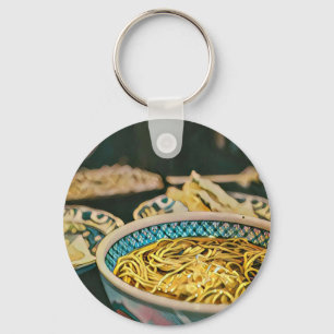 Kunstwerk Ramen lover Schlüsselanhänger