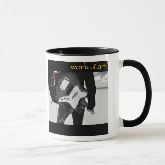 Kunstwerk/schwarze Tasse