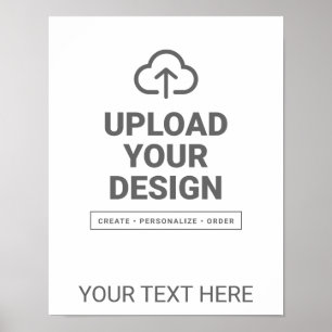 Kunstwerk- und Textdesign Poster
