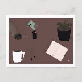 Kunstzubehör : Postkarten-Druck von J.H. Thornton Postkarte