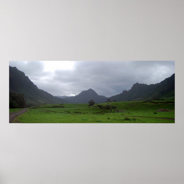 Kuoloa Valley Poster (Vorne)