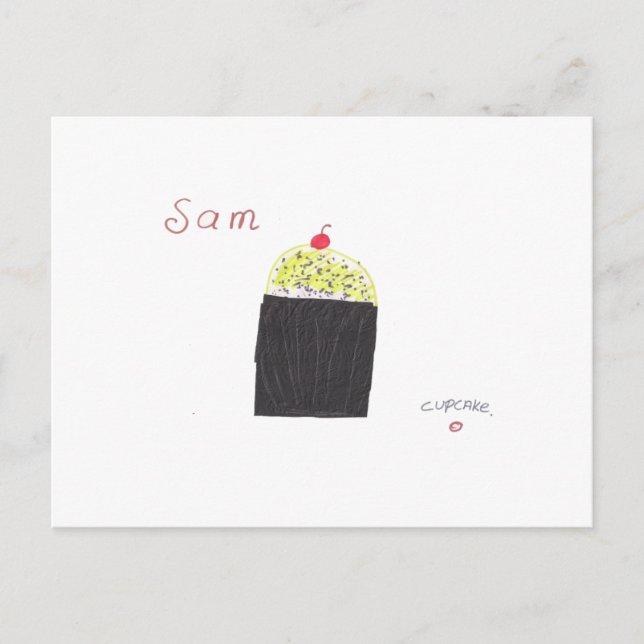 KUPCAKE POSTKARTE (Vorderseite)