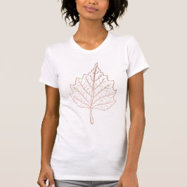 Kupfer Birch Leaf T - Shirt