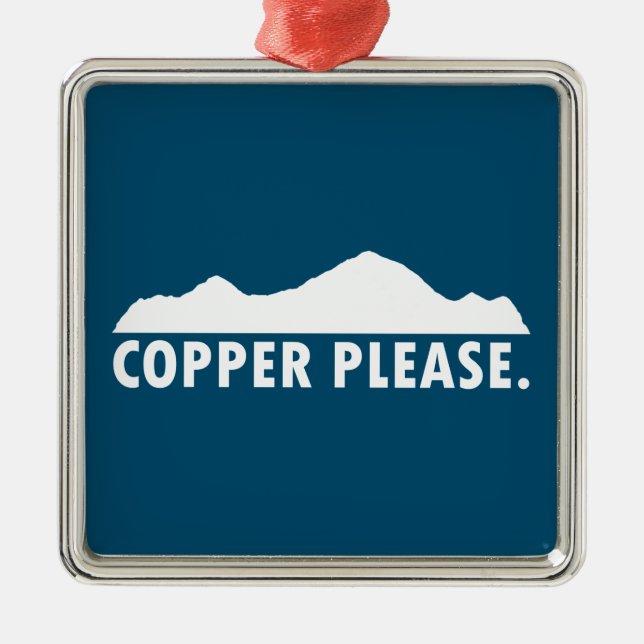 Kupfer bitte ornament aus metall (Vorne)