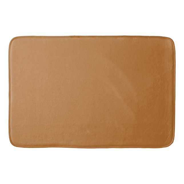 Kupfer Brown Badematte (Vorderseite)