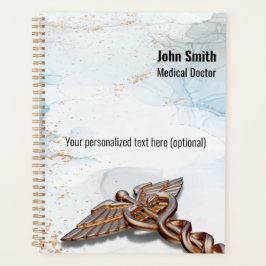 Kupfer Caduceus Rose Gold Luxus Marmor Planer