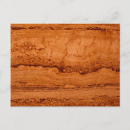 Kupfer Canyon Granit, bernsteinfarbenes Gold Sedon Postkarte