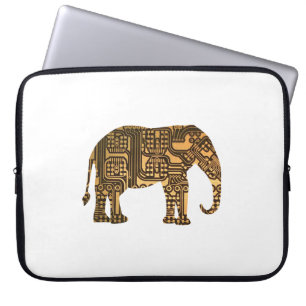 Kupfer-Elefantenschalttafel Laptopschutzhülle