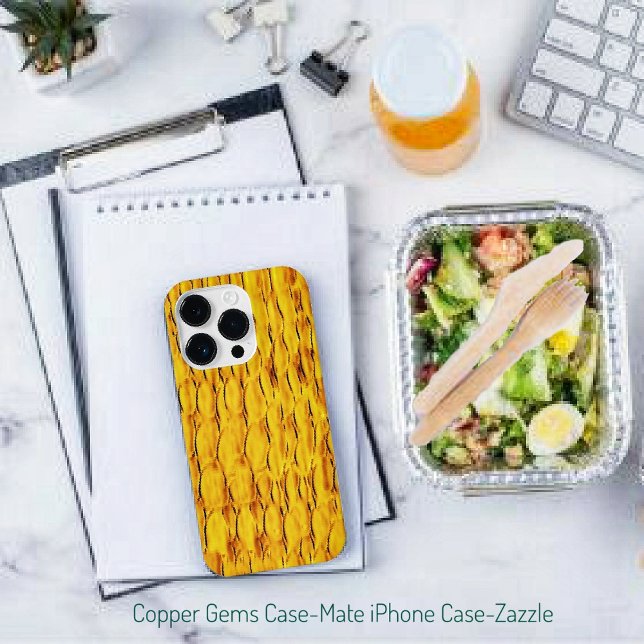 Kupfer Gemische iPhone 14 Pro Hülle (Von Creator hochgeladen)