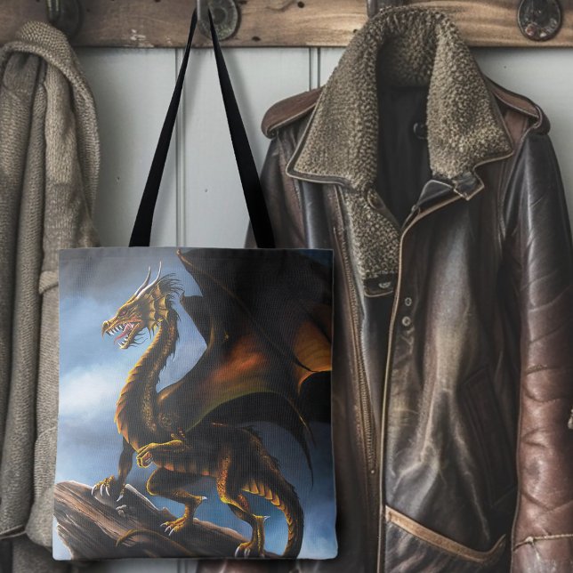 Kupfer Gold Black Dragon Tasche (Von Creator hochgeladen)