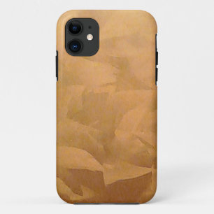 Kupfer Metall Hand gebürstet iPhone 11 Hülle