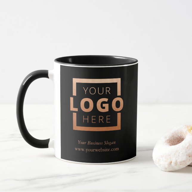 Kupfer mit eigenem Logo für Werbeaktionen Tasse (Mit Donut)