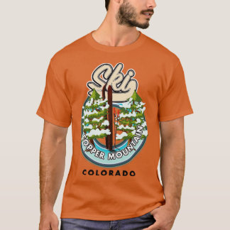 Kupfer Mountain Colorado Ski T-Shirt