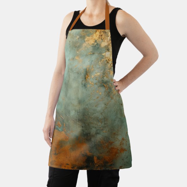 Kupfer Patina Rustic Metallic Schürze (InSitu)