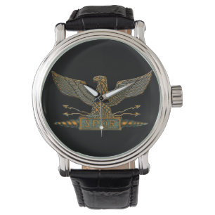 Kupfer Roman Eagle Armbanduhr